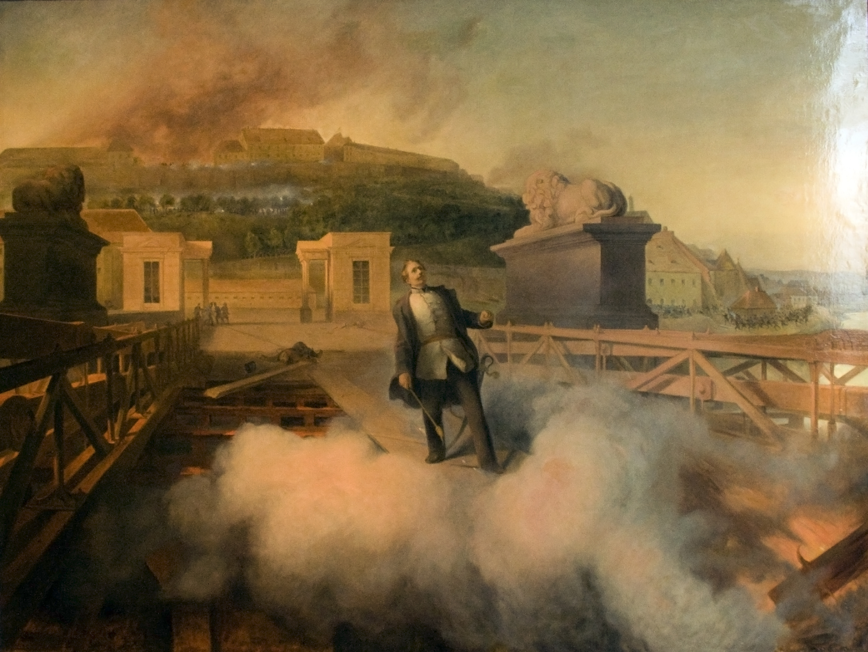 Kísérlet a Lánchíd felrobbantására 1849 májusában 